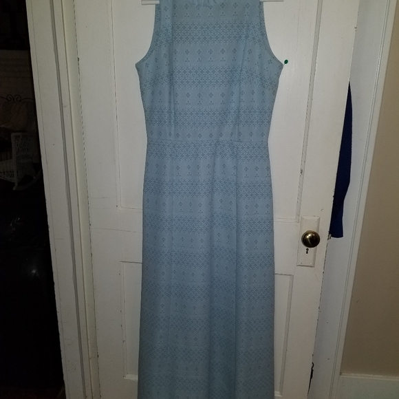 1950's Kay Windsor Long Maxi Dress - Picture 4 of 12